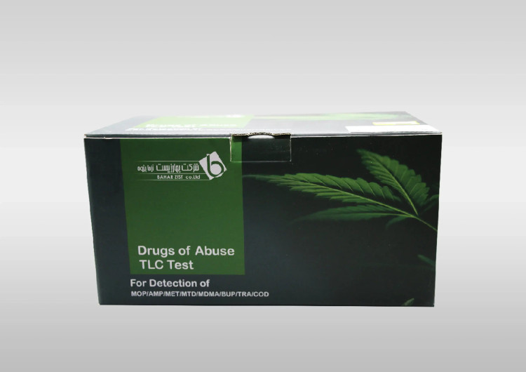 کیت تی ال سی TLC ( تشخیص سوء مصرف دارو و مواد مخدر ( 8 پارامتری کامل ) با فاکتور رسمی IMED
